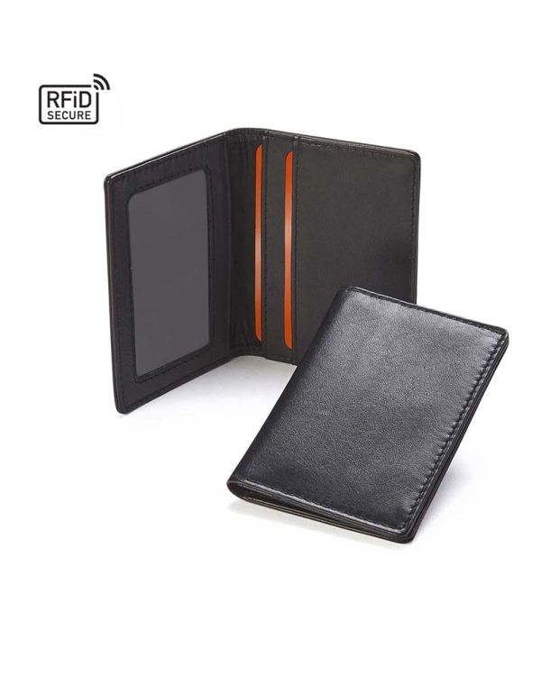 Sandringham Nappa Leather Luxury Leather Card Case With RFID Protection