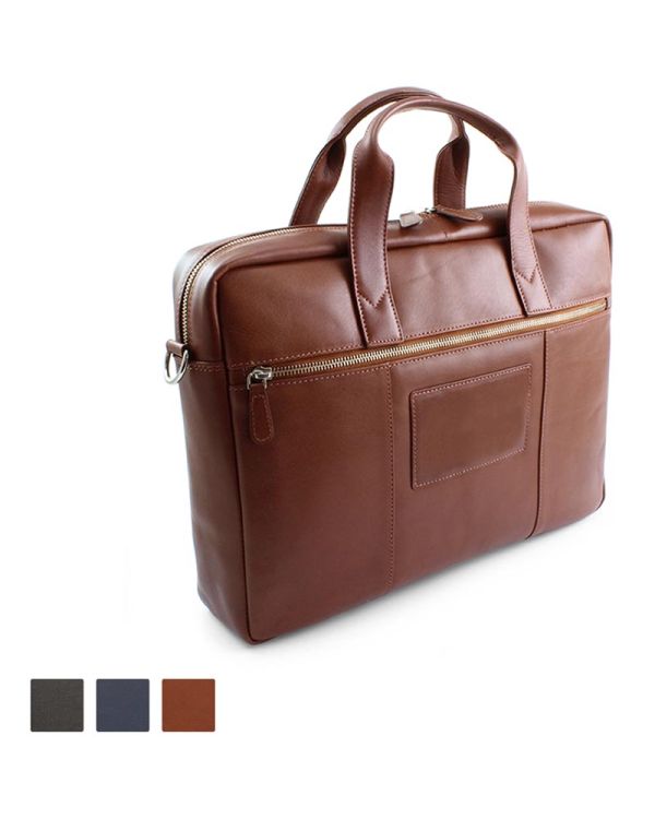 Sandringham Nappa Leather Commuter Bag 
