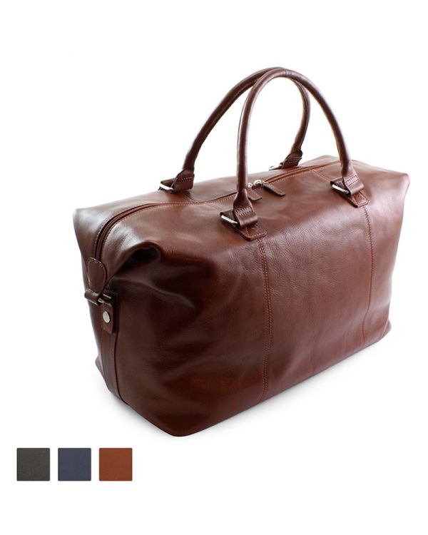 Sandringham Nappa Leather Weekender Bag 