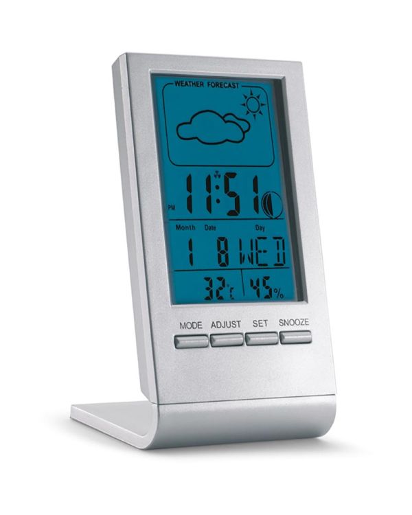 Sky Weather Station With Blue Lcd