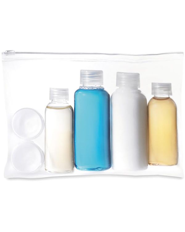"Airpro" Travelling Pouch With Bottles