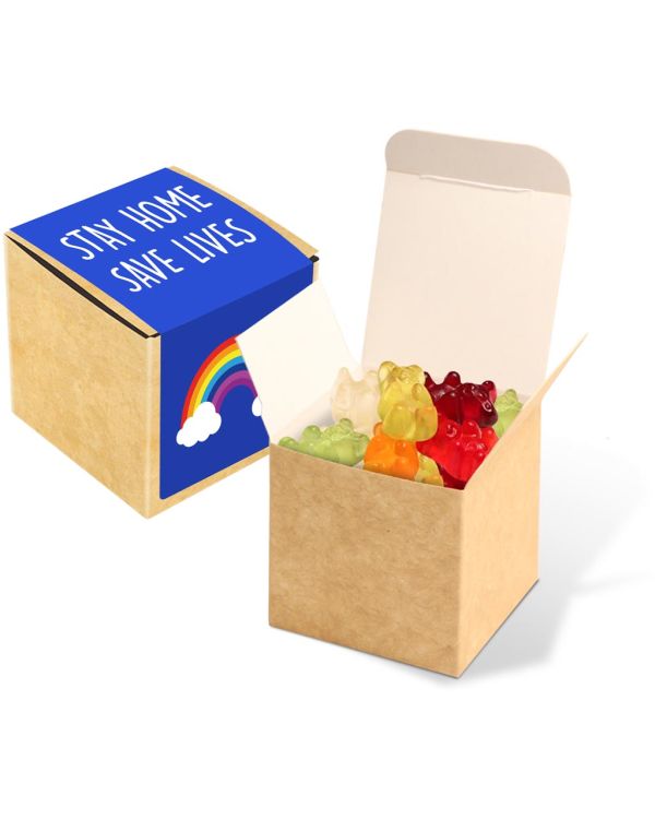 Eco Kraft Cube - Kalfany Vegan Bears - 40g