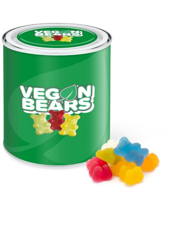 Large Paint Tin - Vegan Bears