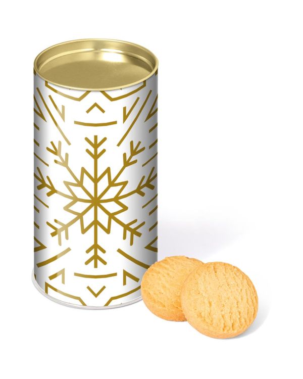 Large Snack Tube - Mini Shortbread Biscuits