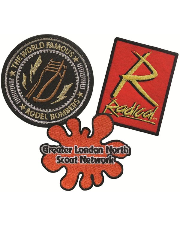 Machine Embroidered Badges