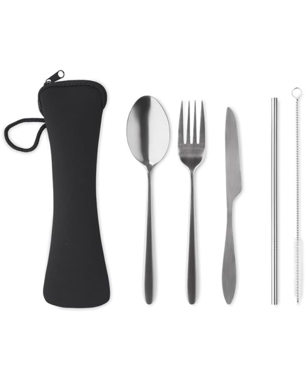 5 Service Cutlery Set Stainless Steel