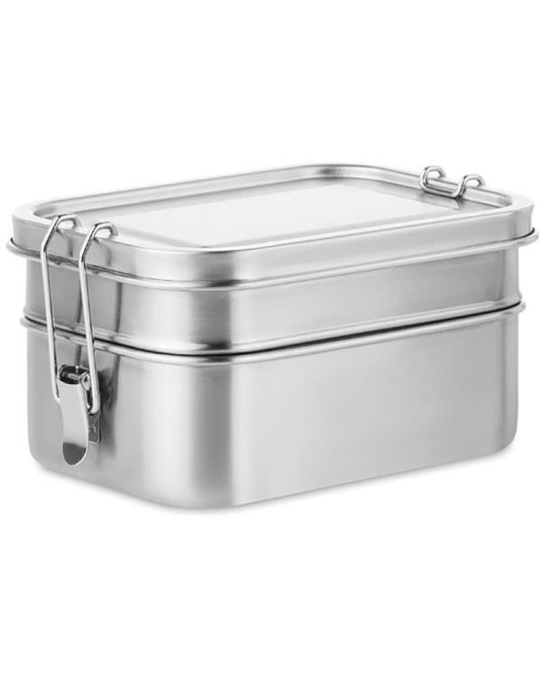 Double Chan Stainless Steel Lunch Box