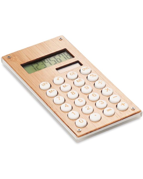 Calcubam 8 Digit Bamboo Calculator