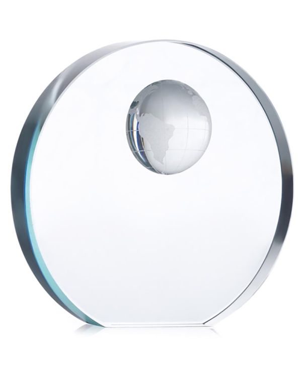 Mondal Globe Glass Trophy