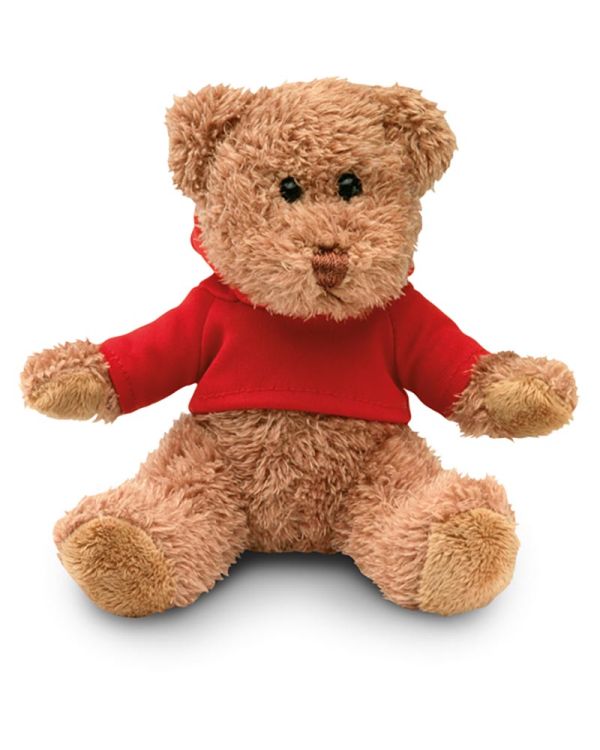 "Johnny" Teddy Bear Plus With Hoodie