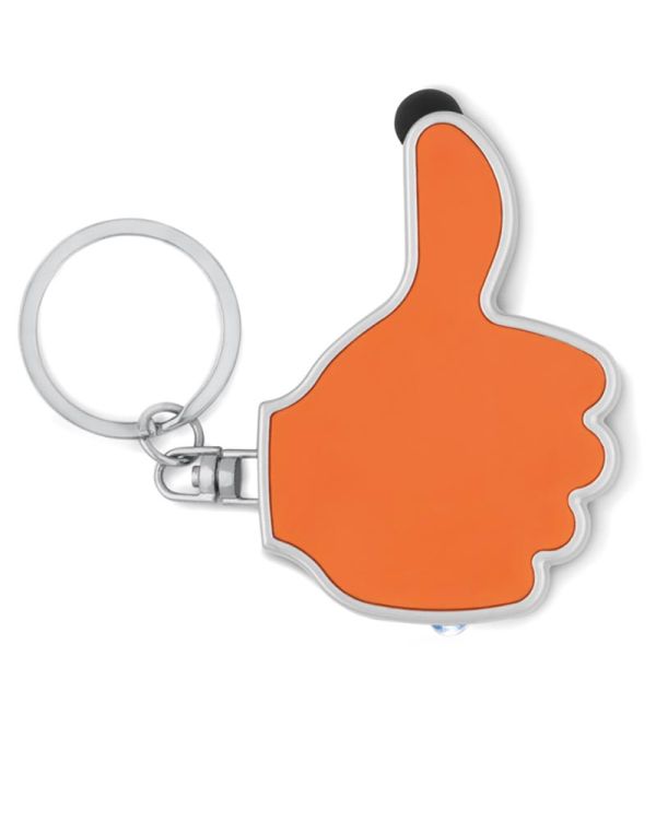 "Gioia" Thumbs Up LED Light With Keyring
