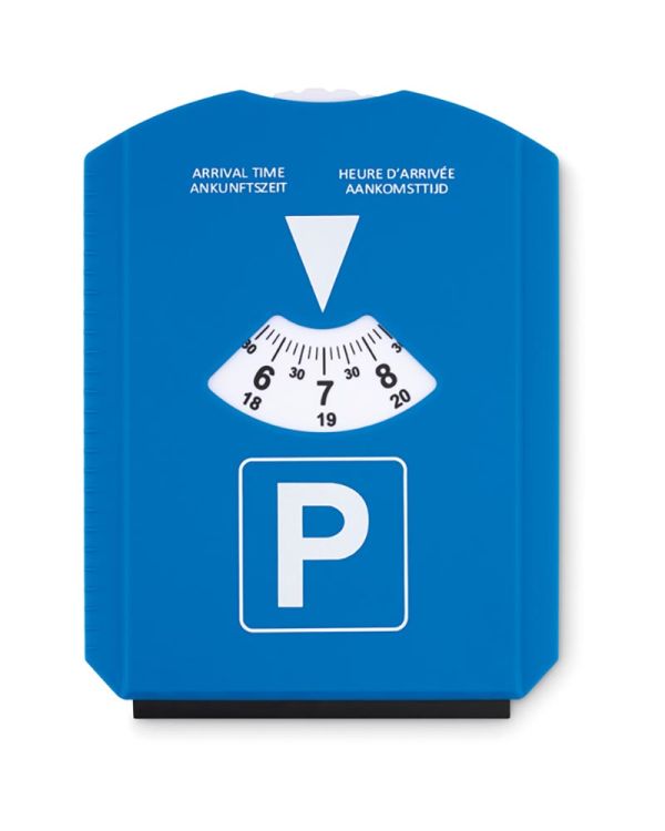 Park & Scrap Ice Scraper In Parking Card