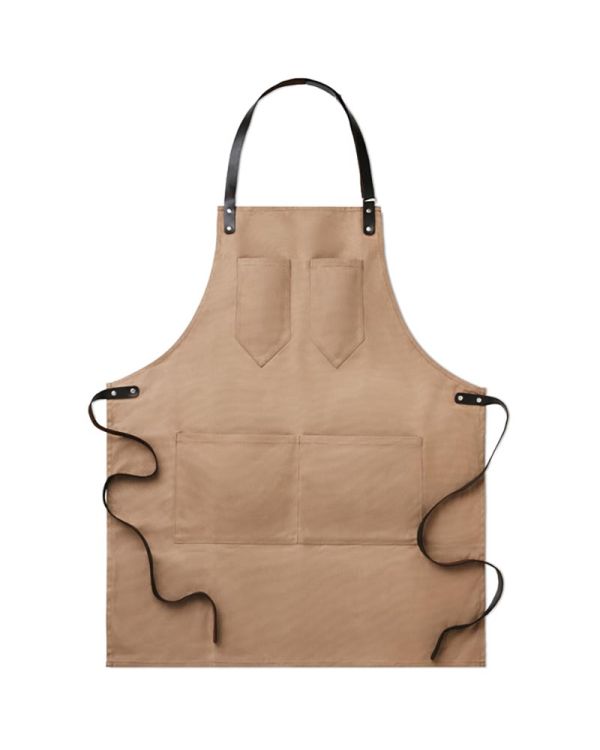 "Chef" Apron In Leather