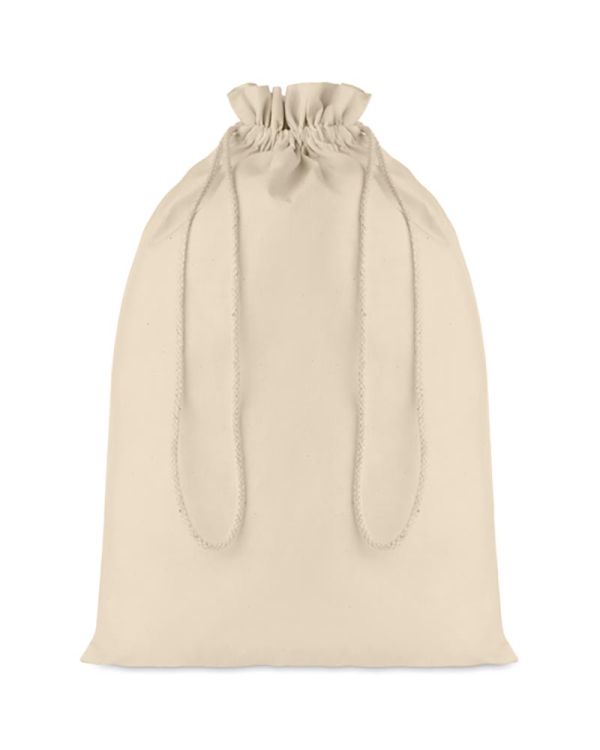 Taske Large Cotton Draw Cord Bag