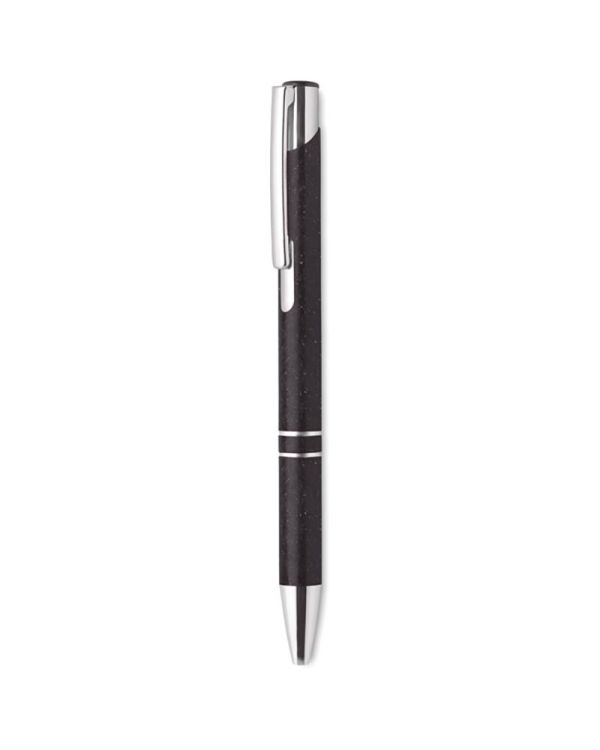 Bern Pecas Wheat-Straw/ABS Push Type Pen