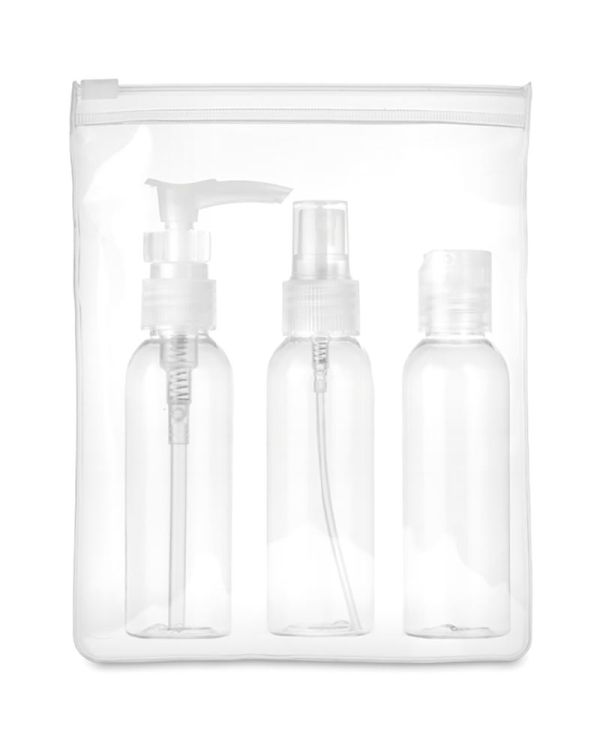 Travel 3 Travel Set Pe In Peva Pouch