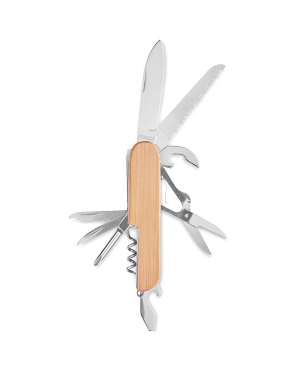 "Lucy Lux" Multi Tool Pocket Knife Bamboo