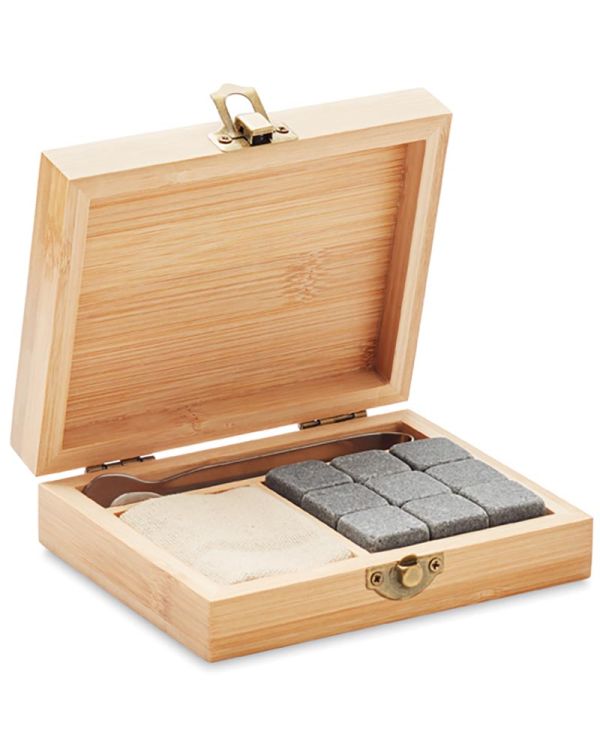 Dundalk Whisky Set In Bamboo Box