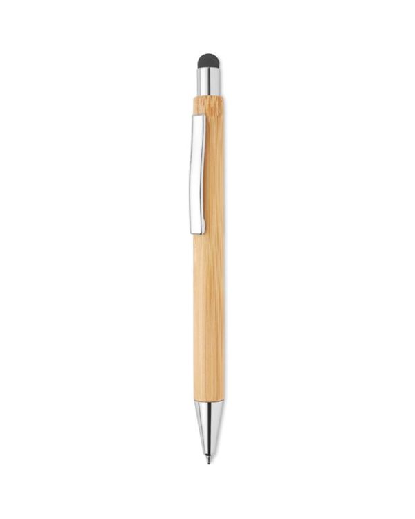 "Bayba" Bamboo Stylus Pen Blue Ink
