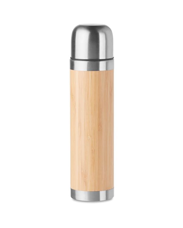 "Chan Bamboo" Double Wall Bamboo Cover Flask