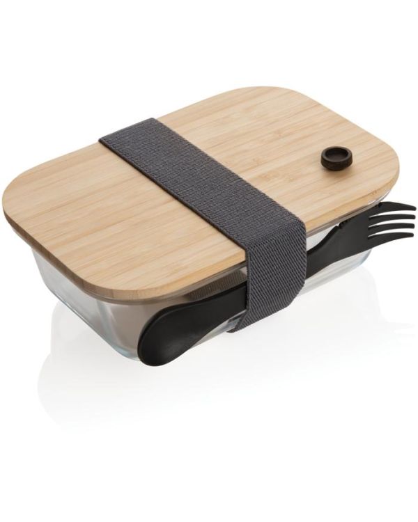 Glass Lunchbox With Bamboo Lid