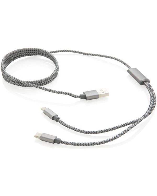 3-In-1 Braided Cable