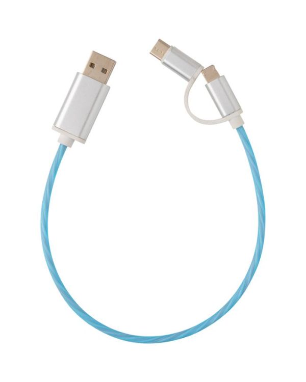 3-In-1 Flowing Light Cable