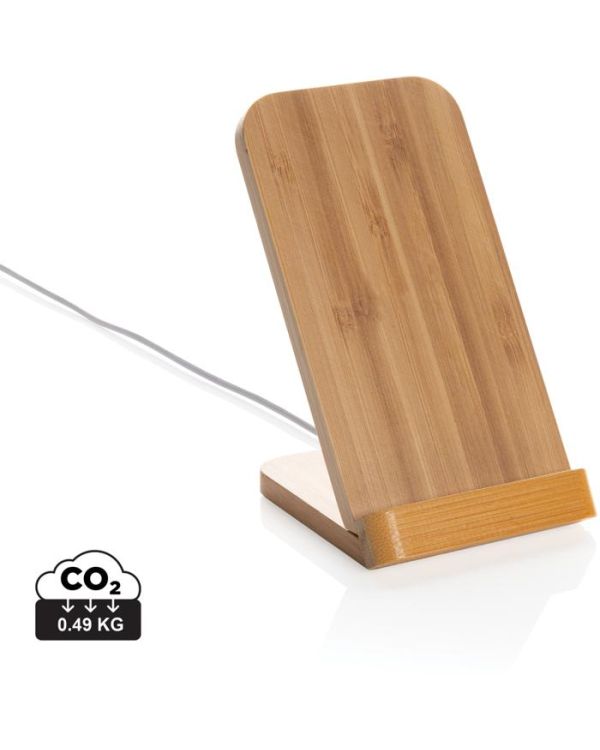 Bamboo 5W Wireless Charging Stand