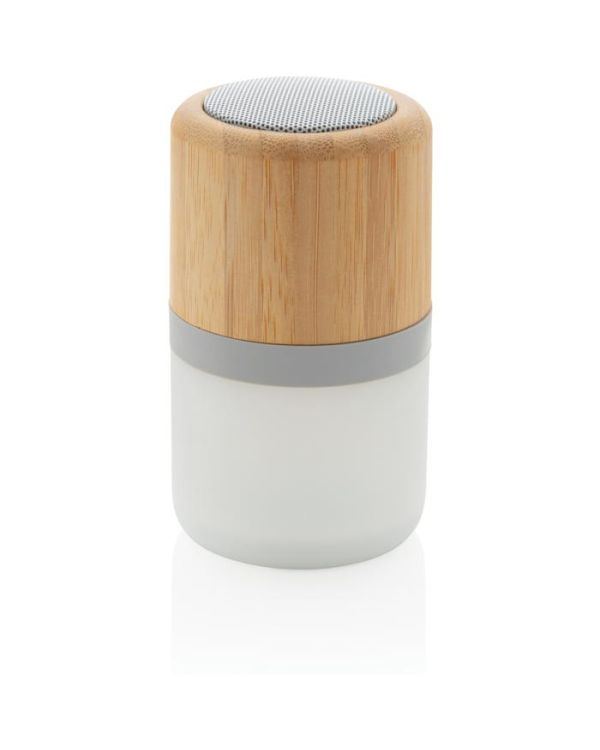 Bamboo Colour Changing 3W Speaker Light