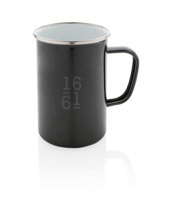 Vintage Enamel Mug XL