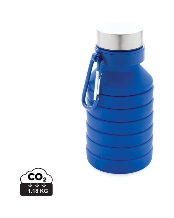 Leakproof Collapsible Silicone Bottle With Lid