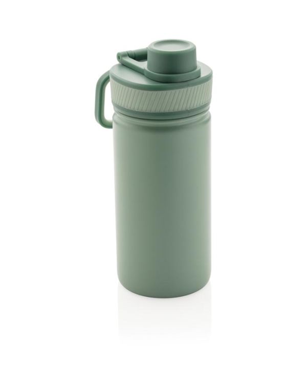 Vacuum Stainless Steel Bottle With Sports Lid 550ml