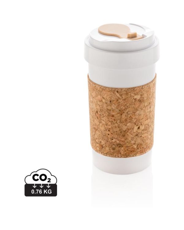 Pla 400ml Can With Cork Sleeve