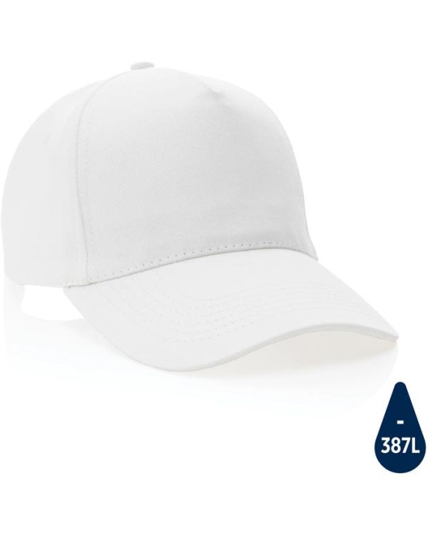 Impact 5Panel 280Gr Recycled Cotton Cap With Aware Tracer