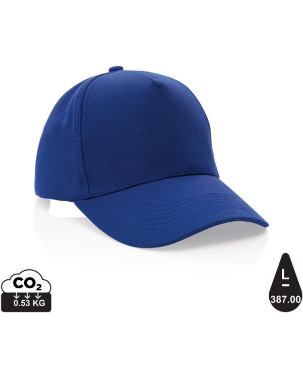 Impact 5Panel 280Gr Recycled Cotton Cap With Aware Tracer
