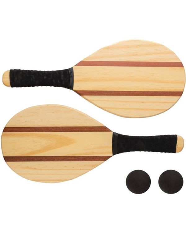 Wooden Frescobol Tennis Set