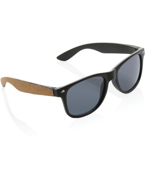 Grs Recycled Pc Plastic Sunglasses With Cork