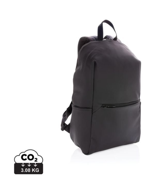 Smooth PU 15.6"Laptop Backpack