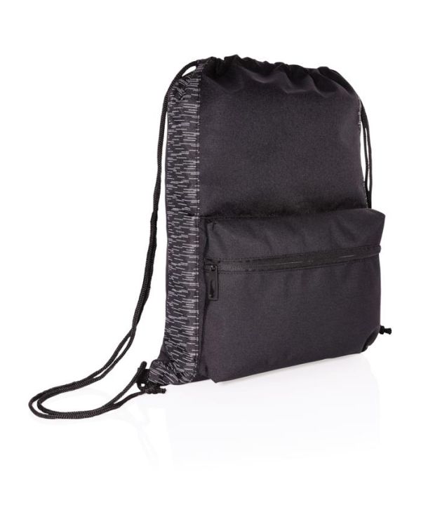 Aware RPET Reflective Drawstring Backpack