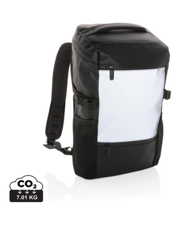 PU High Visibility Easy Access 15.6" Laptop Backpack