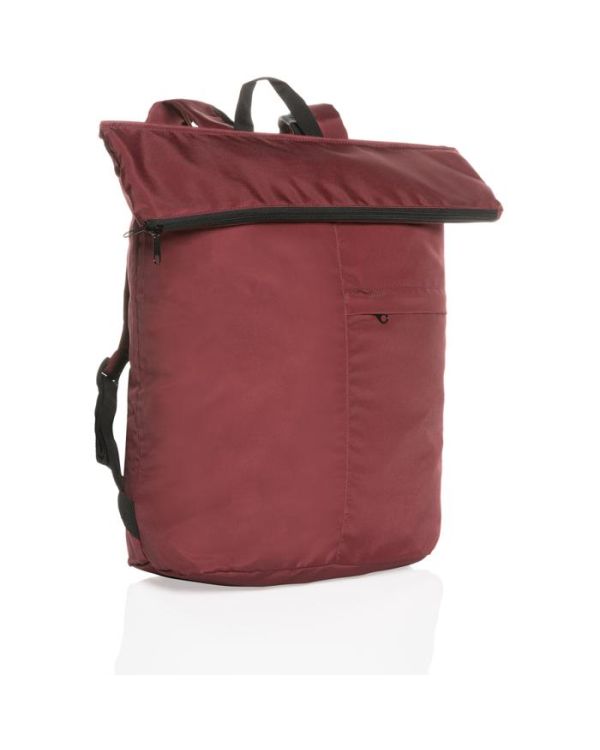 Dillon Aware RPET Lighweight Foldable Backpack