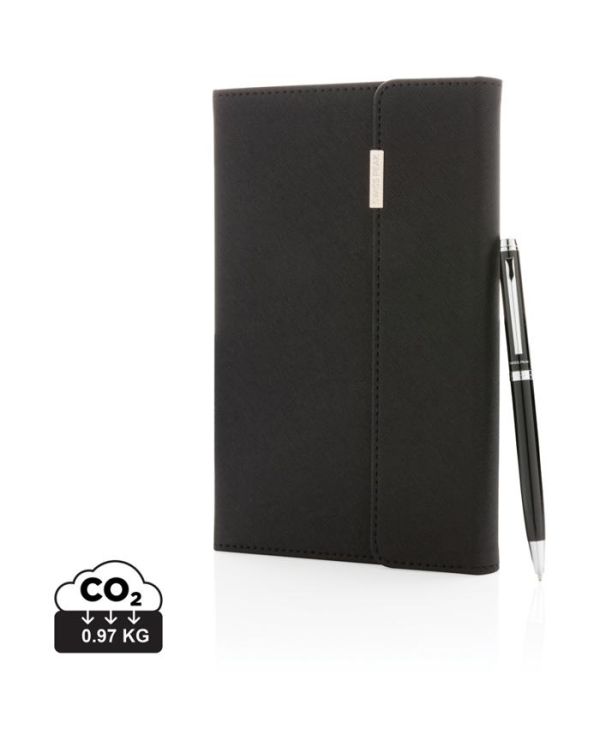 Swiss Peak Deluxe A5 Notebook And Pen Set