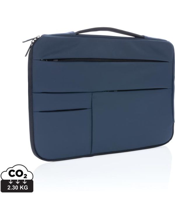 Smooth PU 15.6" Laptop Sleeve With Handle