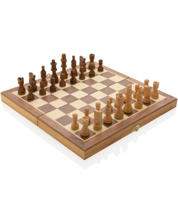 Luxury Wooden Foldable Chess Set