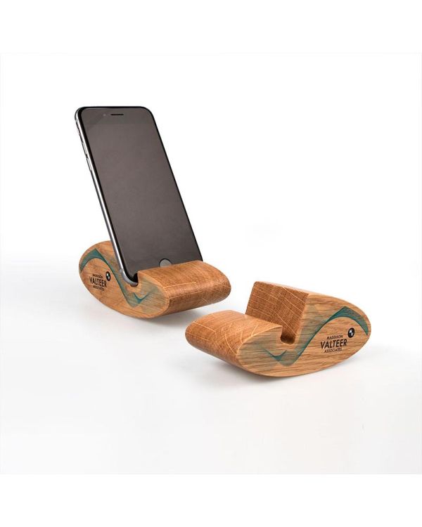 Real Wood 'Gently Rocking' Mobile Phone Stand