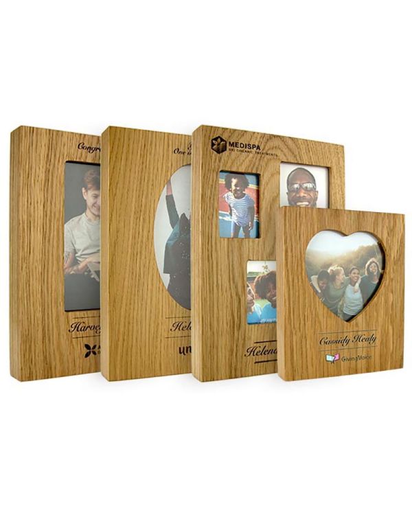 Large Oak Picture Frame With Full Colour Print