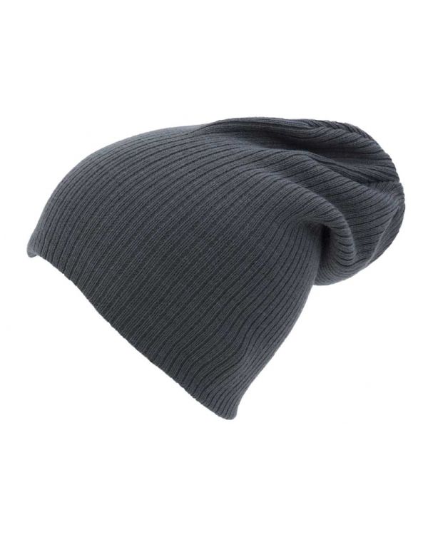 Ribbed Slouch Beanie