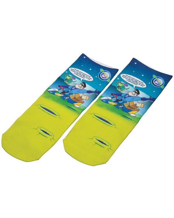 Full Colour Xpress Short Socks (Child Size)