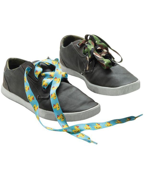 Flat Polyester Shoe Laces (Full Colour)