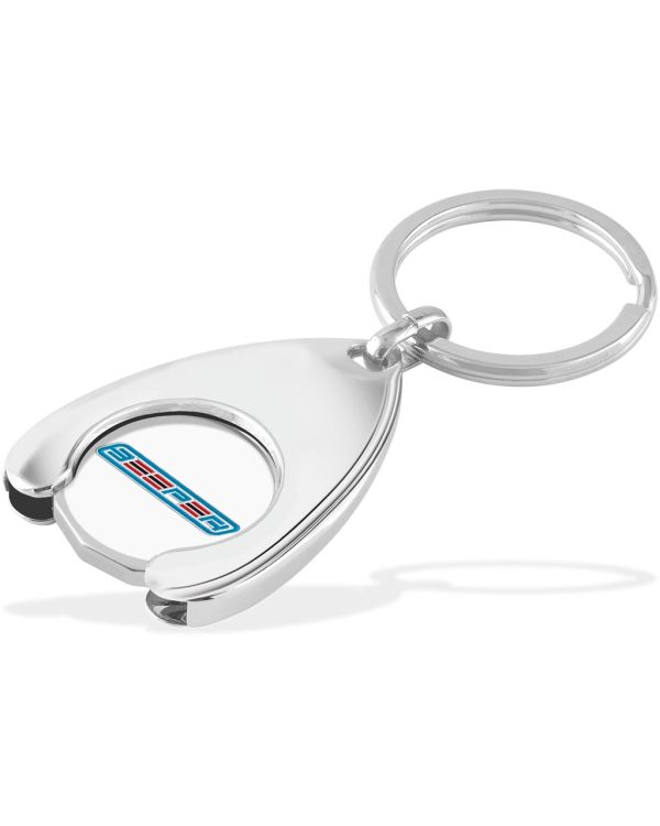 Trolley Coin - Wishbone Soft Enamel (Up to 4 Spot Cols. 1 Side)